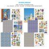 Sada papírů Ciao Bella Riviera Dream Tea A4
