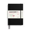 week planner composition b5 2027 black english