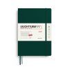 week planner composition b5 2027 forest green english