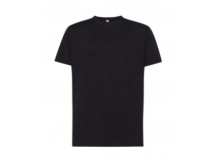 unisex tričko s krátkým rukávem, černá barva, 100 % bavlna, univerzální střih, art pro vás