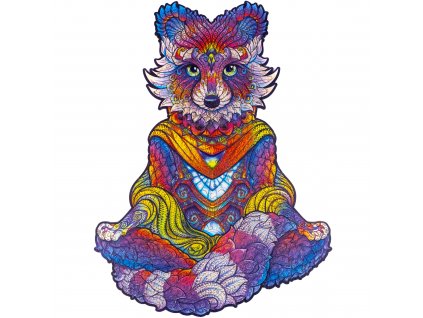 unidragon wooden puzzle jigsaw puzzle for adult emanating raccoon m 01