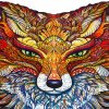 unidragon wooden puzzle jigsaw puzzle for adult fiery fox m 06