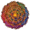 unidragon wooden puzzle jigsaw puzzle for adult mandala abundance m 01