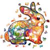 unidragon wooden puzzle jigsaw puzzle for adult precious rabbit m 02