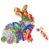 unidragon wooden puzzle jigsaw puzzle for adult precious rabbit m 08