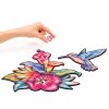 unidragon wooden puzzle jigsaw puzzle for adult elusive colibri m 11