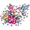 unidragon wooden puzzle jigsaw puzzle for adult elusive colibri m 02