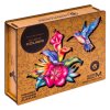 unidragon wooden puzzle jigsaw puzzle for adult elusive colibri m 06