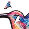 unidragon wooden puzzle jigsaw puzzle for adult elusive colibri m 09