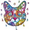 unidragon wooden puzzle jigsaw puzzle for adult impressive cat m 02