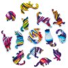 unidragon wooden puzzle jigsaw puzzle for adult impressive cat m 03