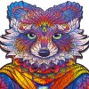 unidragon wooden puzzle jigsaw puzzle for adult emanating raccoon m 06