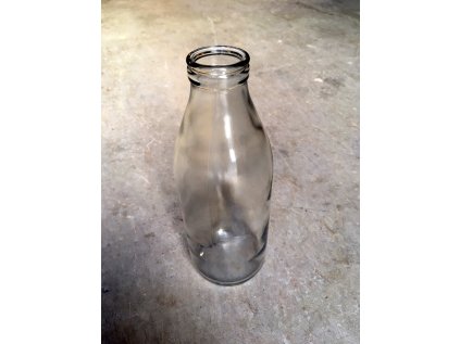 sklenice retro mléko