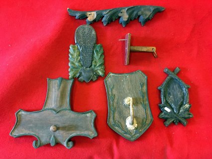 dřevěné dekorace k paroží