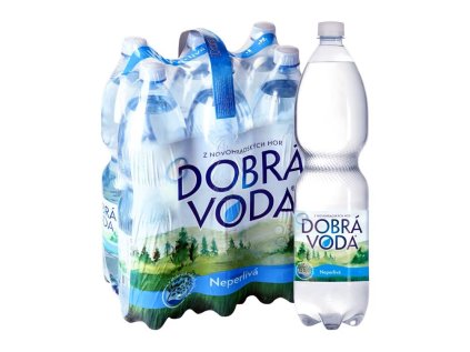 balíky vody Magnézia a Dobrá voda Atrium