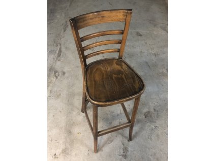 Barová židle dřevěná