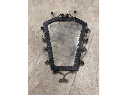 zrcadlo kovový rám