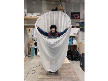 kruh s látkovým tunelem