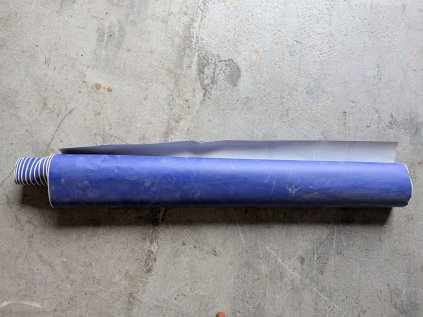 Modrá folie polep 1m