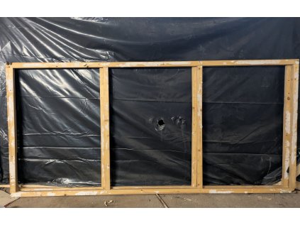 dřevěné rámy 2ks