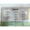 mapa PRAHA plexi
