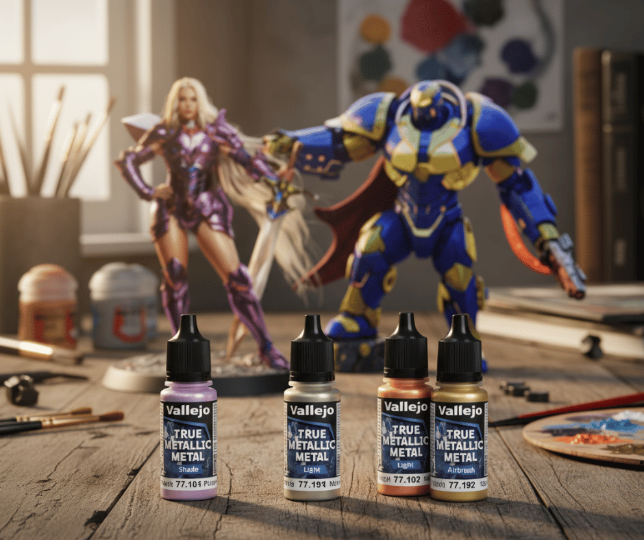 Vallejo True Metallic Metal: Eine neue Ära metallischer Acrylfarben