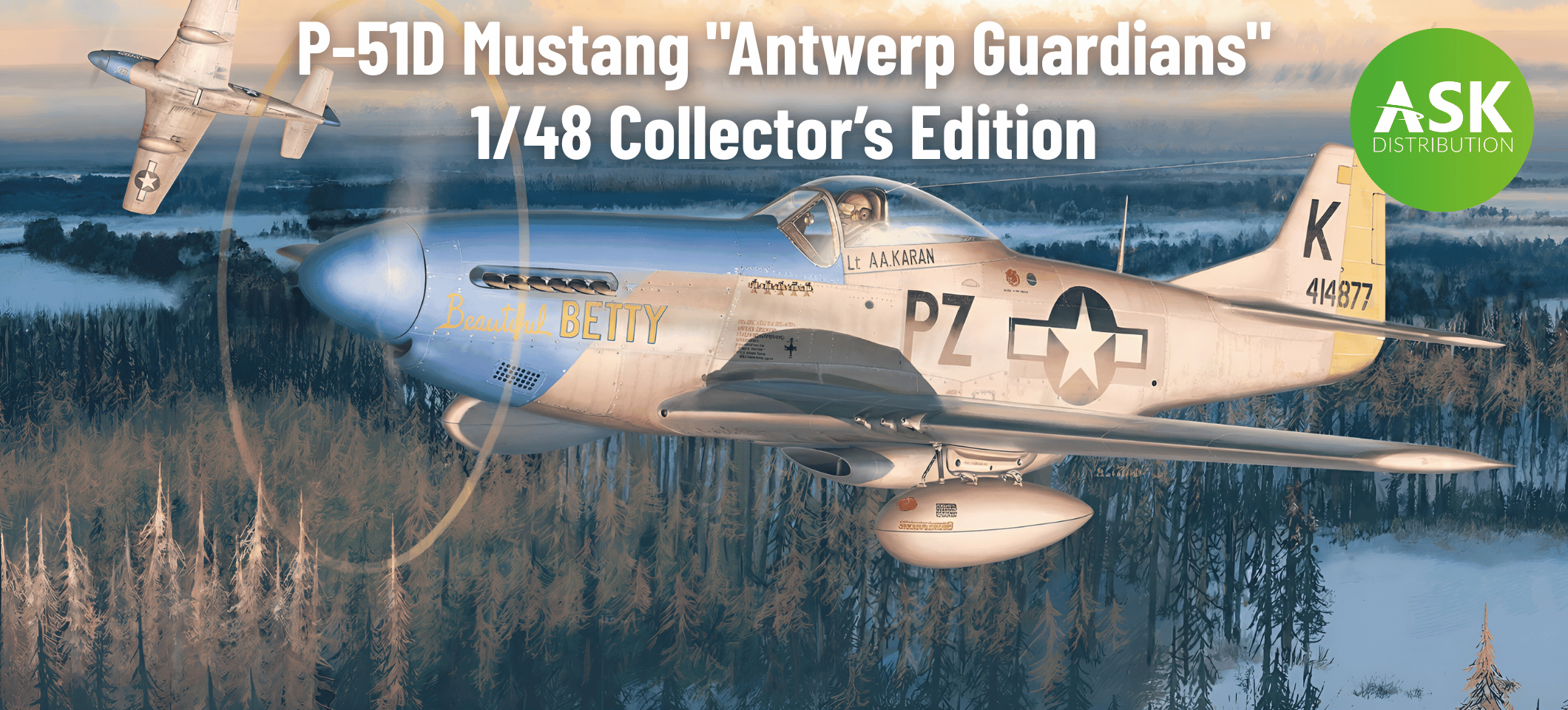 P-51D Mustang "Antwerp Guardians" – 1/48 Collector’s Edition