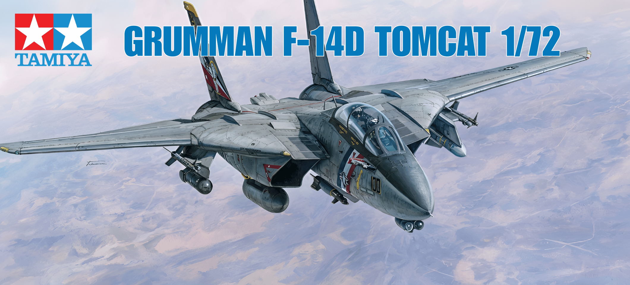 Tamiya 1/72 F-14D TomcatTamiya 1/72 F-14D Tomcat