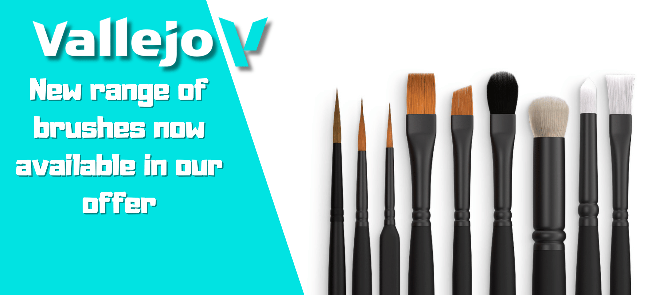 New range of brushes