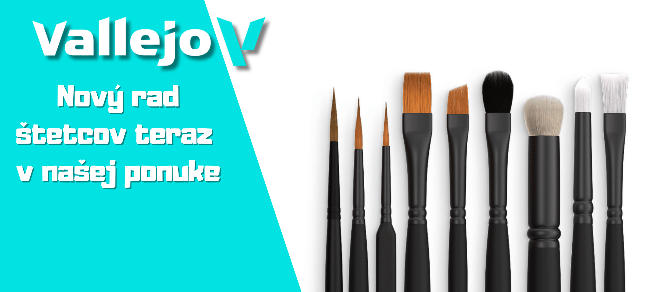 Nový rad štetcov
