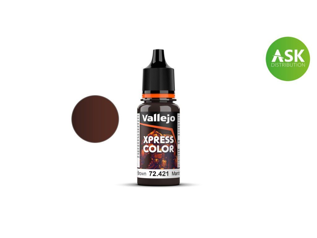 Vallejo Game Color 72421 Copper Brown Xpress Color (18 ml)