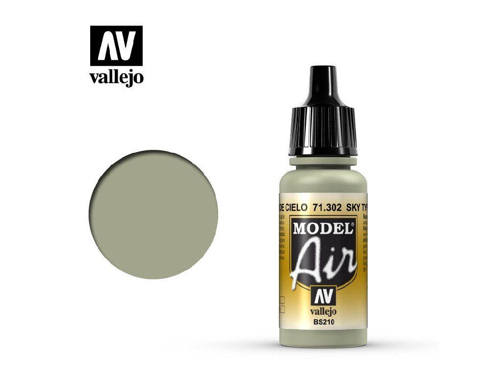 Vallejo Model Air 71302 Sky Type S Color (18 ml)