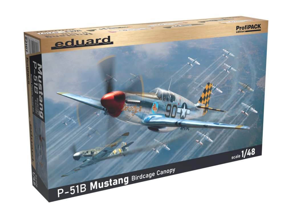 P-51B Mustang Birdcage canopy 1/48