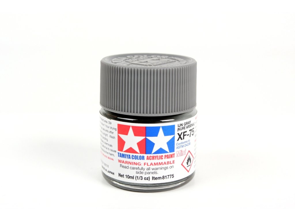 Tamiya 81775 Acrylic Mini XF-75 IJN Gray (Kure Arsenal)