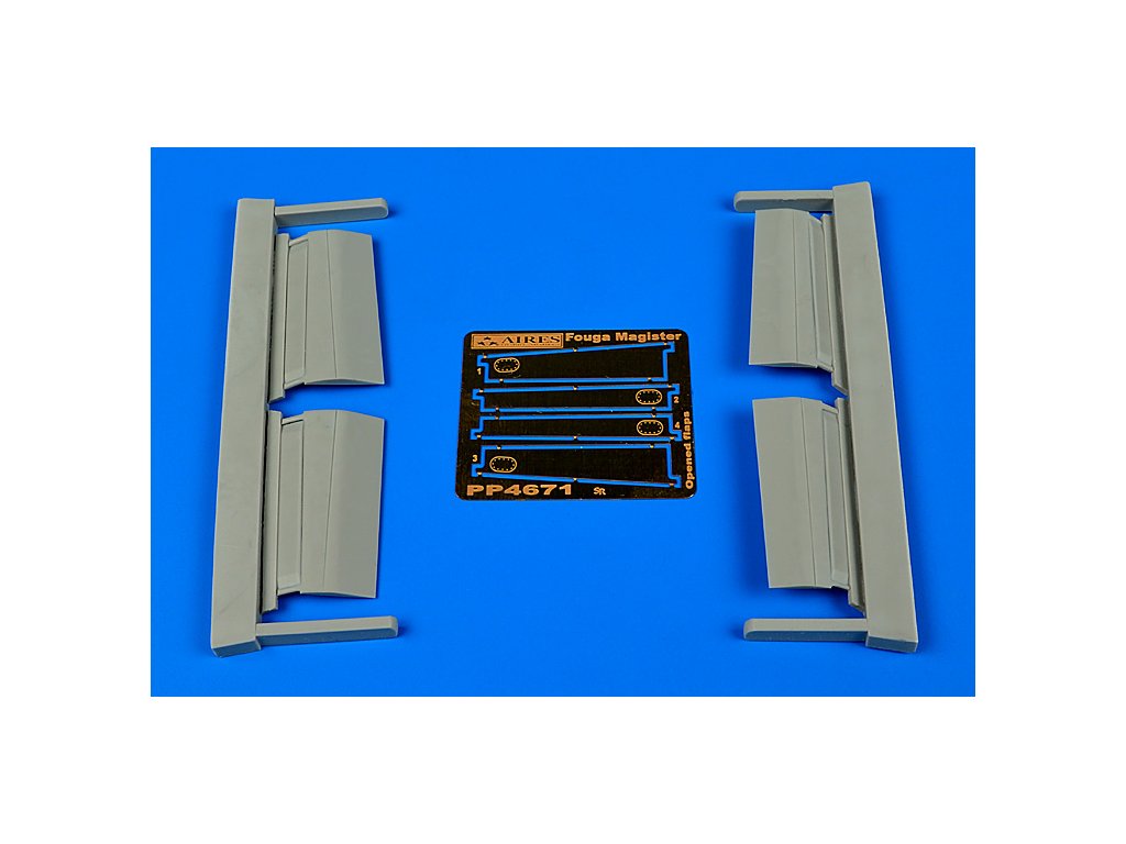 1/48 Fouga Magister flaps - opened