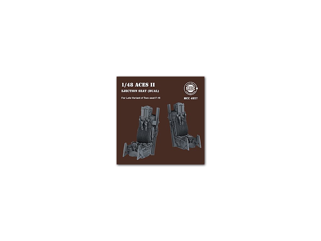 1/48 ACES II Ejection Seats for F-16 Two-seat Variant Late (2pcs)