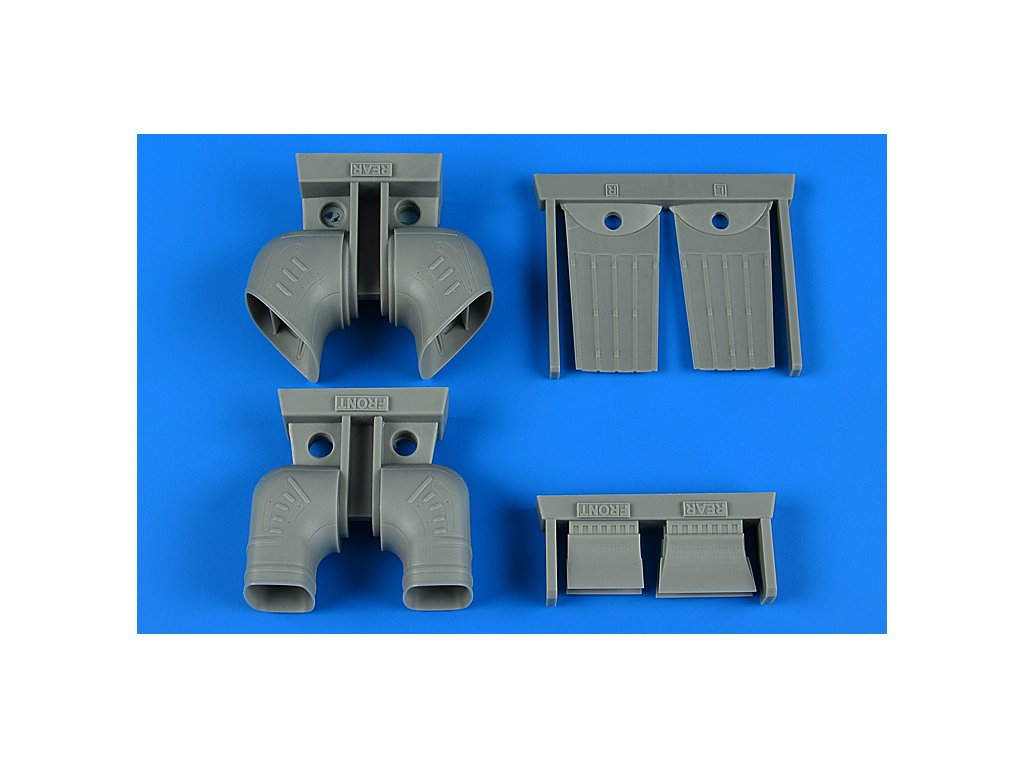 1/32 AV-8B Harrier II exhaust nozzles for TRUMPETER kit