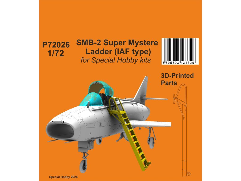 1/72 SMB-2 Super Mystere Ladder (IAF type) / for Special Hobby kits