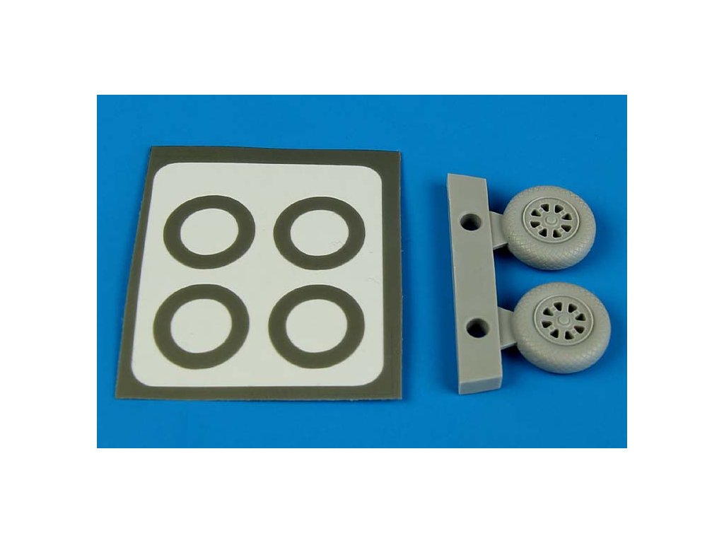 1/72 F6F Hellcat wheels & paint masks  (type A)