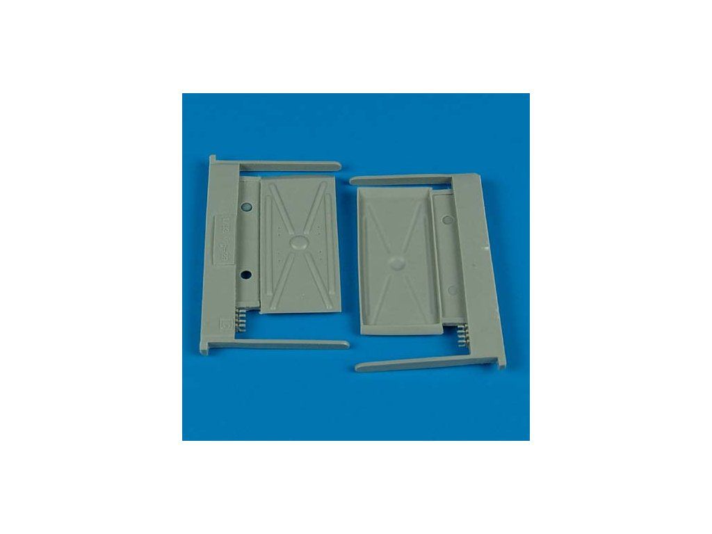 1/32 MiG-29A Fulcrum air intake covers type C - TRUMPETER