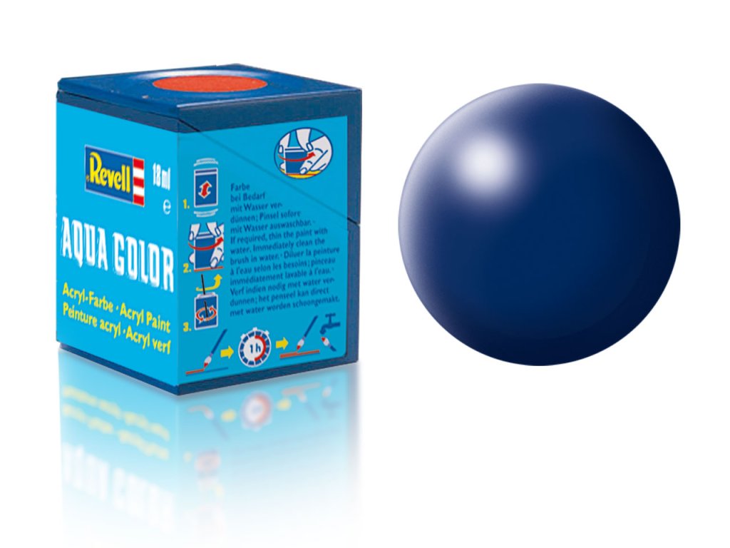 Revell Aqua Color - 36350: hedvábná tmavě modrá (dark blue silk)