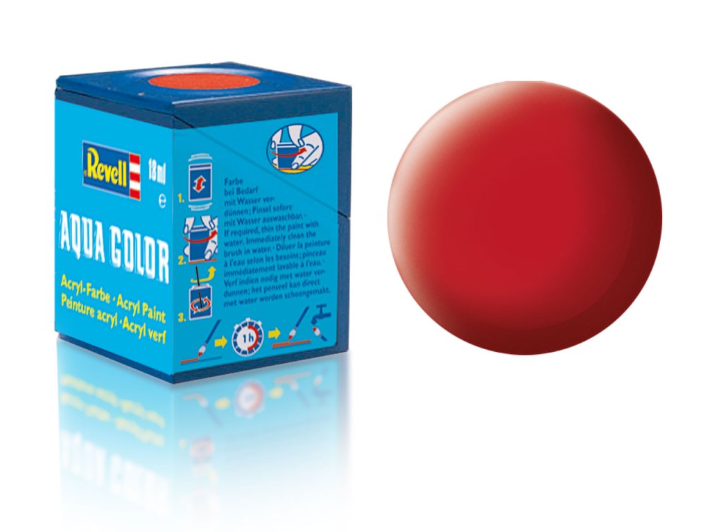 Revell Aqua Color - 36136: matná karmínová (carmine red mat)