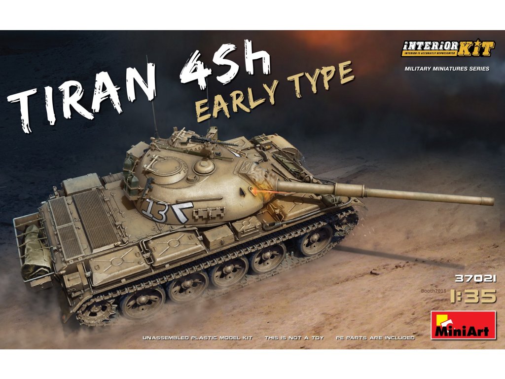 1/35 Tiran 4 Sh Early Type. Interior Kit