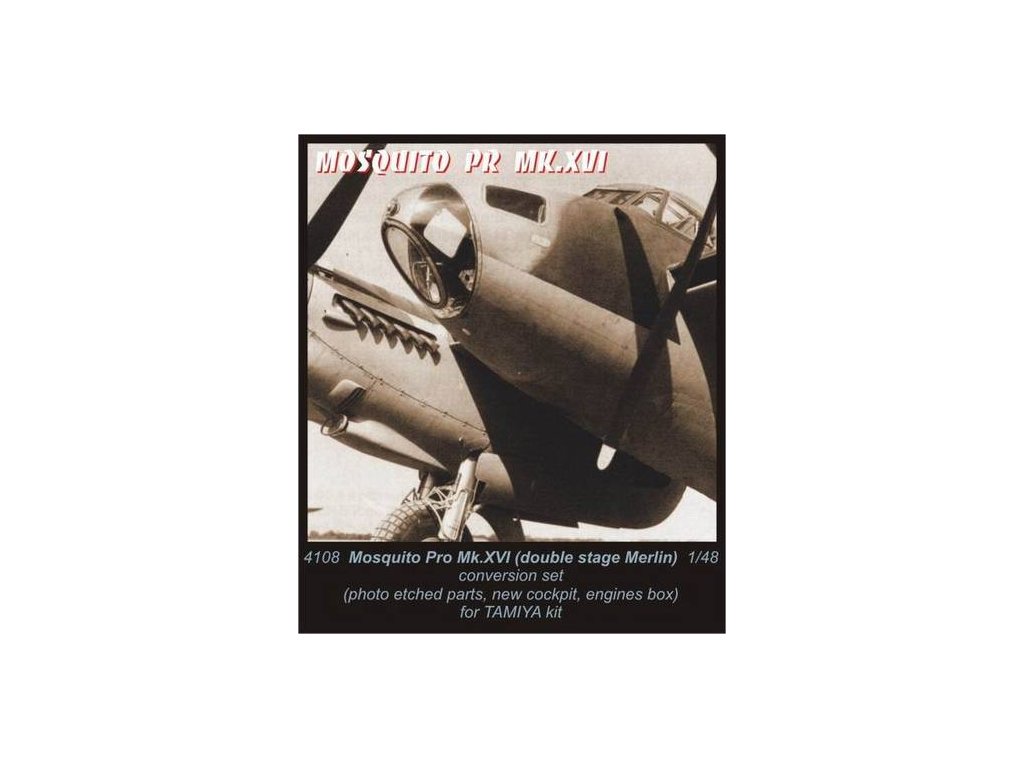 1/48 Mosquito double stage Merlin - conver.set for