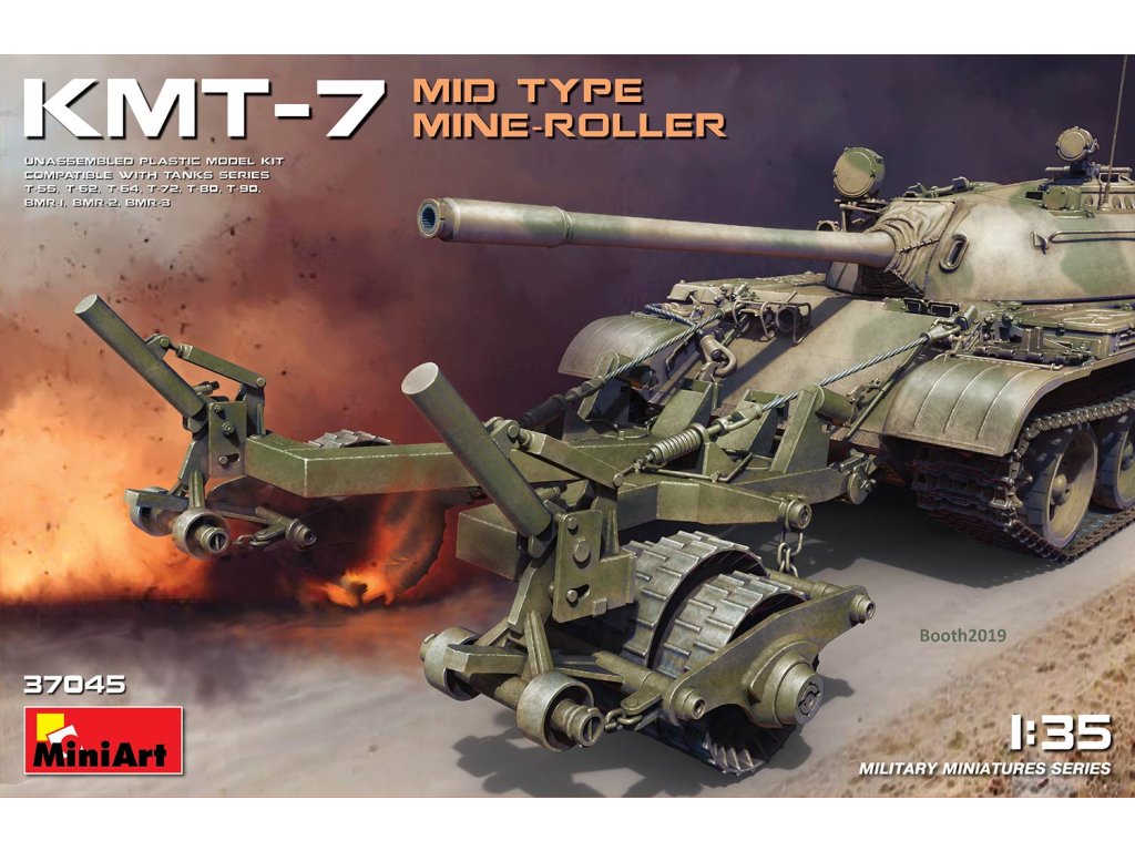 1/35 KMT-7 Mid Type Mine-Roller - Miniart