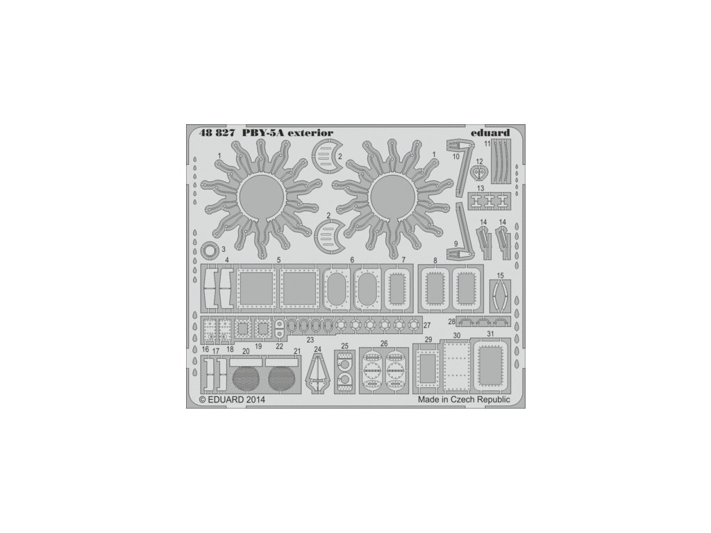 1/48 PBY-5A exterior for REVELL kit