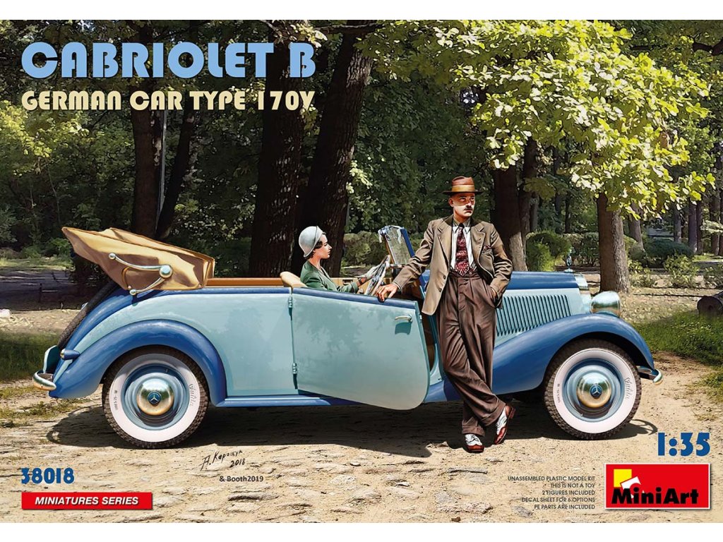 1/35 Cabriolet B German Car Type 170V