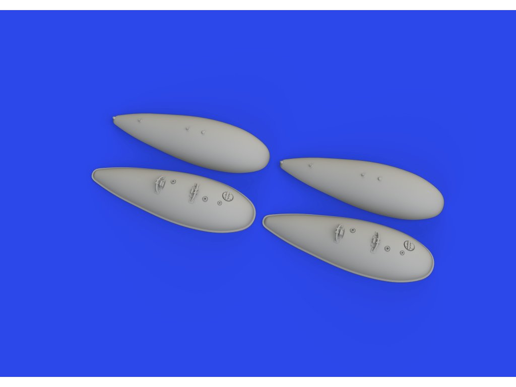 P-51D 75gal drop tanks PRINT 1/72 recommended for EDUARD