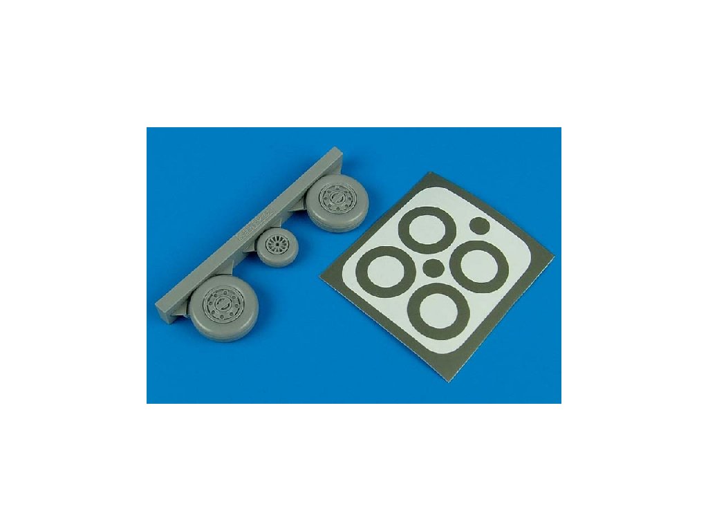 1/48 F-105 Thunderchief wheels & paint masks