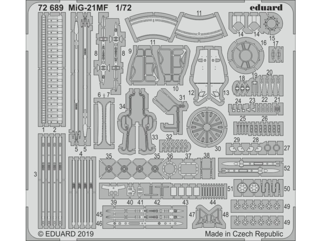1/72 MiG-21MF for EDUARD kit